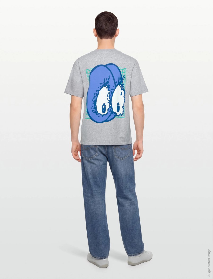 Edwin - Need Bangers T-Shirt - krótki rękaw - grey - 4