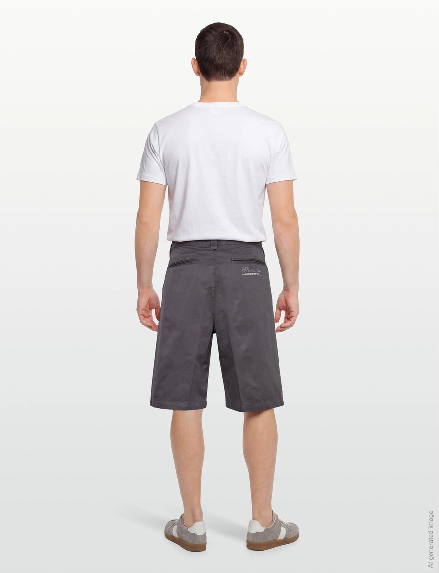 Edwin - Club Mix Adams Short - casual shorts - grey - 4