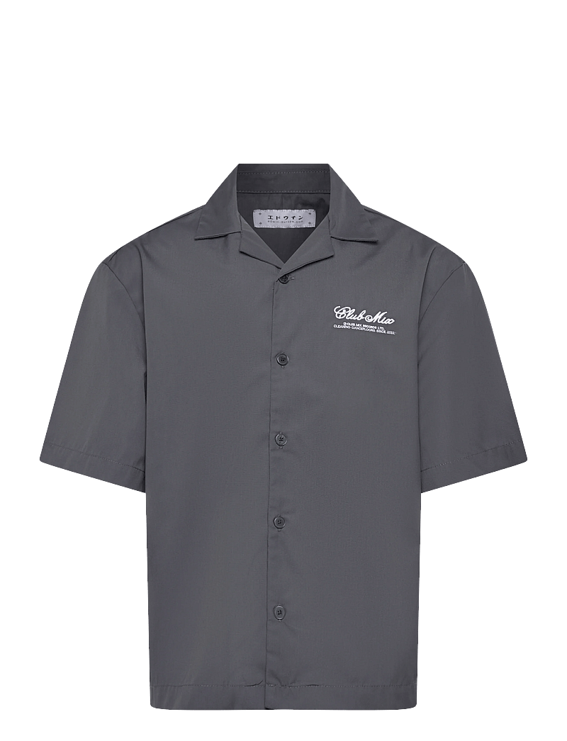 Edwin - Club Mix Shirt Ss - basic skjorter - grey - 0