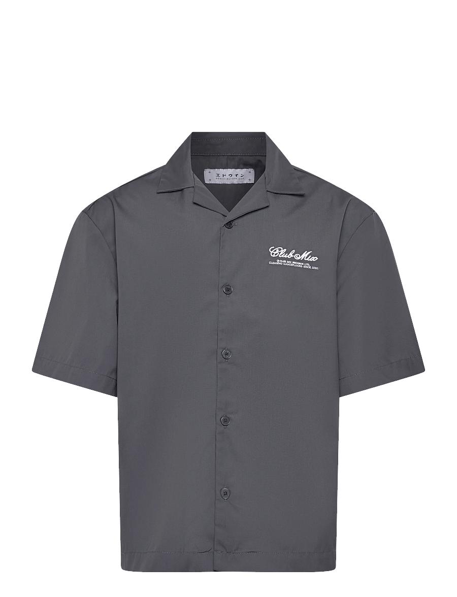 Edwin - Club Mix Shirt Ss - basic-hemden - grey - 0