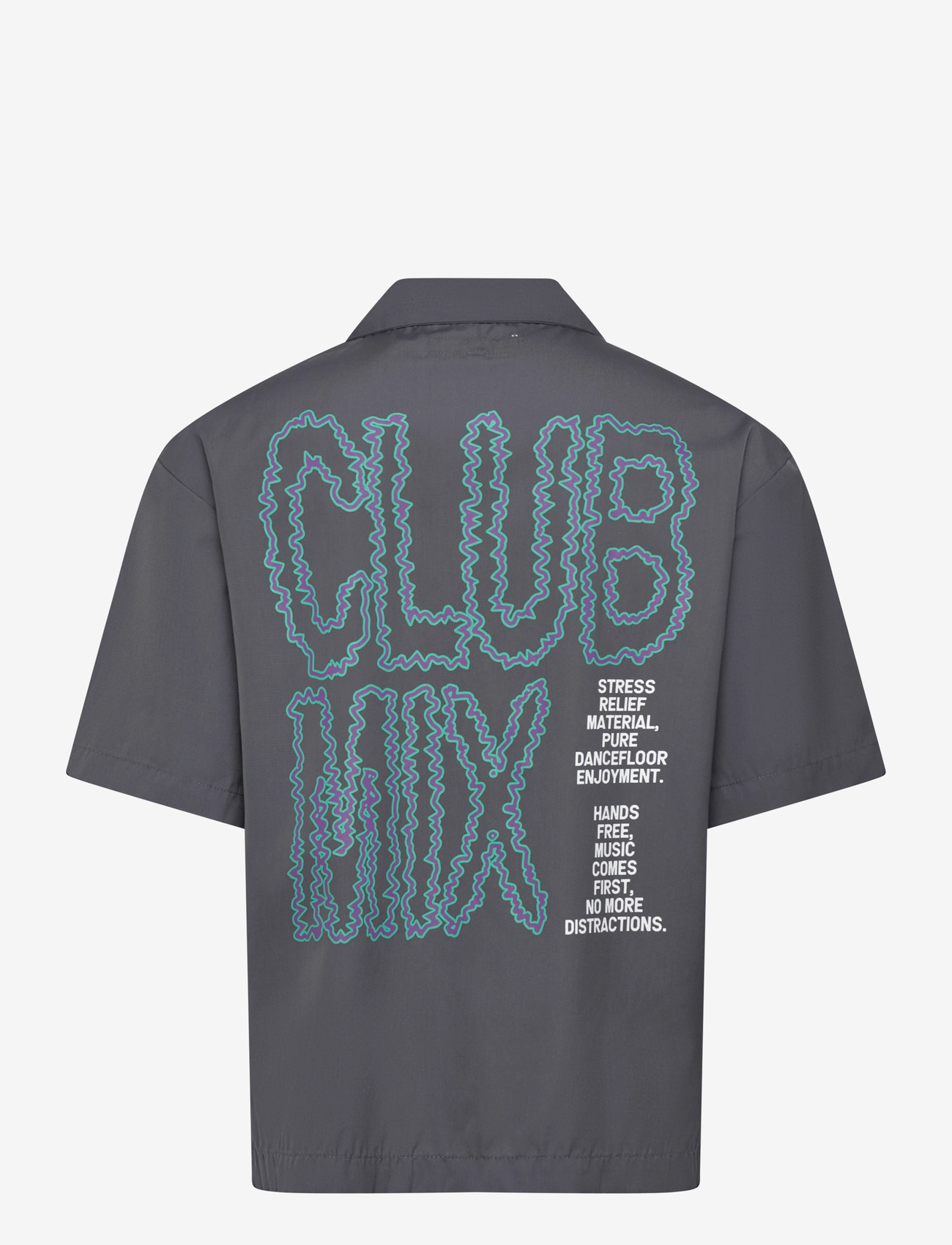 Edwin - Club Mix Shirt Ss - basic skjorter - grey - 1