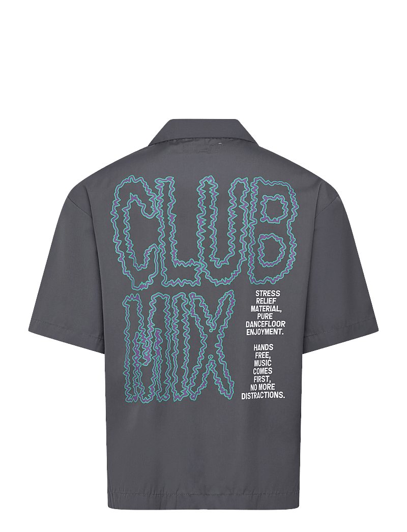 Edwin - Club Mix Shirt Ss - basic skjorter - grey - 1