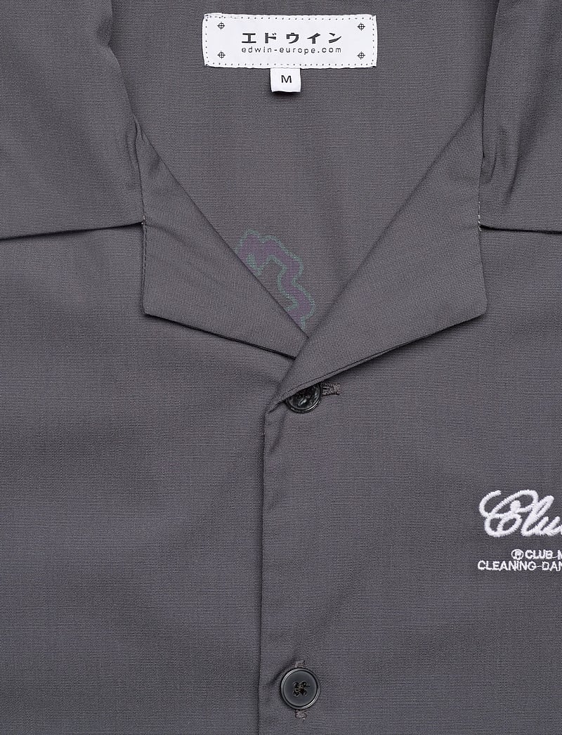 Edwin - Club Mix Shirt Ss - basic skjorter - grey - 2