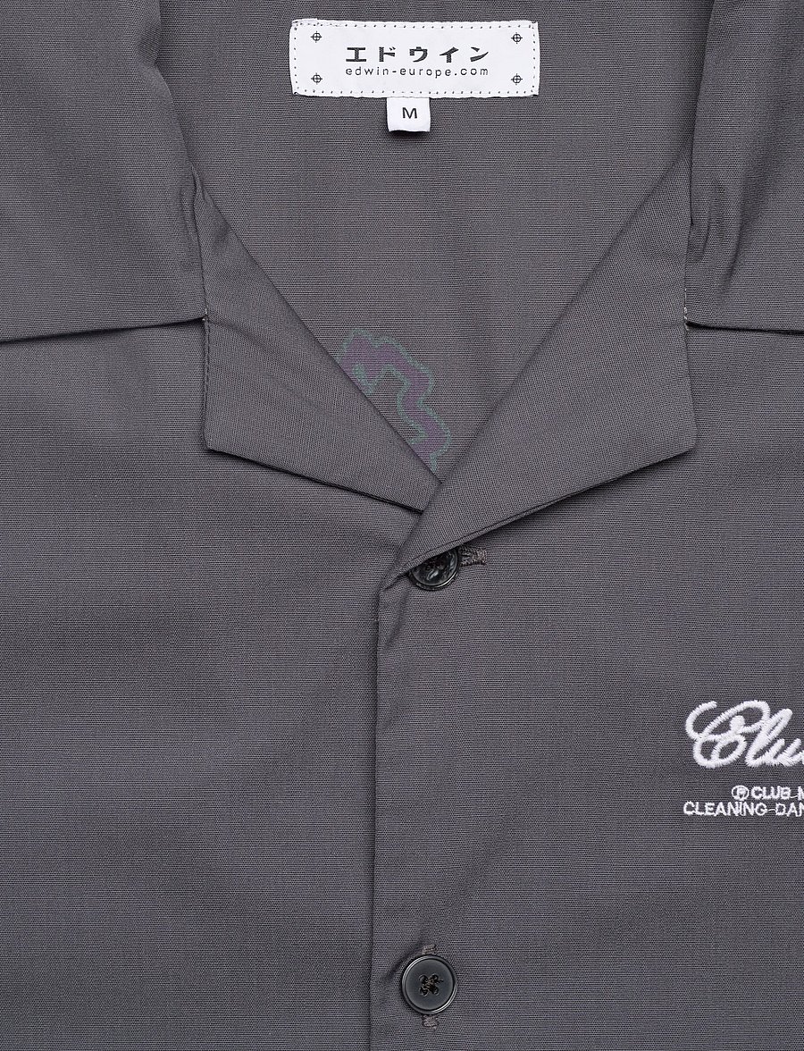 Edwin - Club Mix Shirt Ss - basic-hemden - grey - 2
