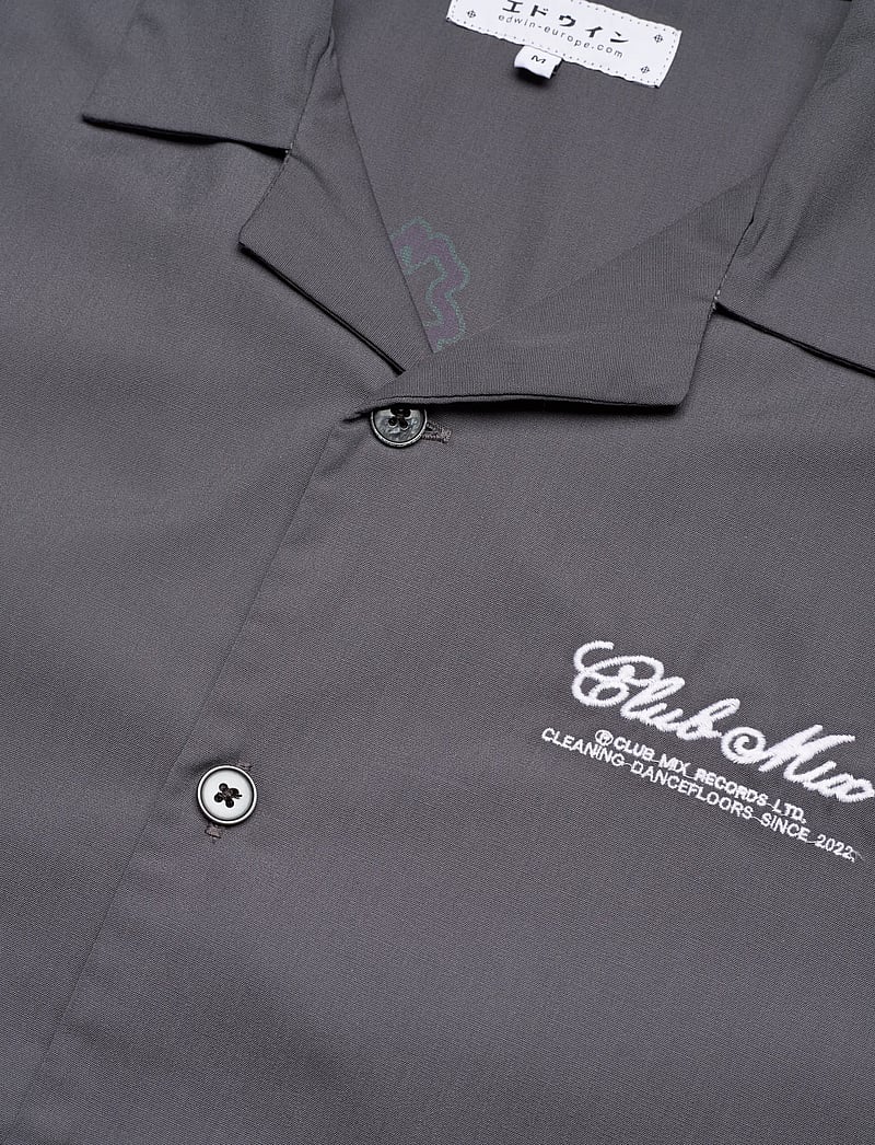 Edwin - Club Mix Shirt Ss - basic skjorter - grey - 3