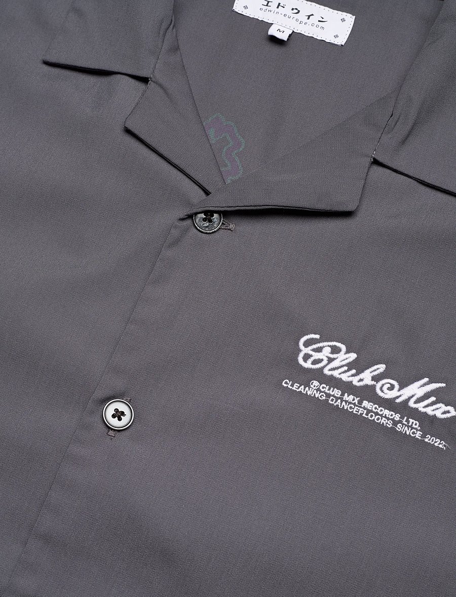 Edwin - Club Mix Shirt Ss - basic-hemden - grey - 3