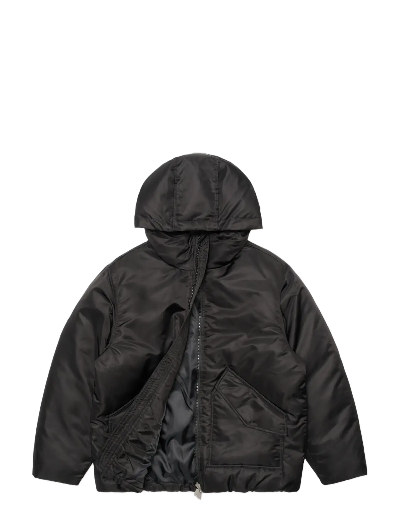 Edwin Salton Hooded Jacket - Black - Streetwear - BLACK / black