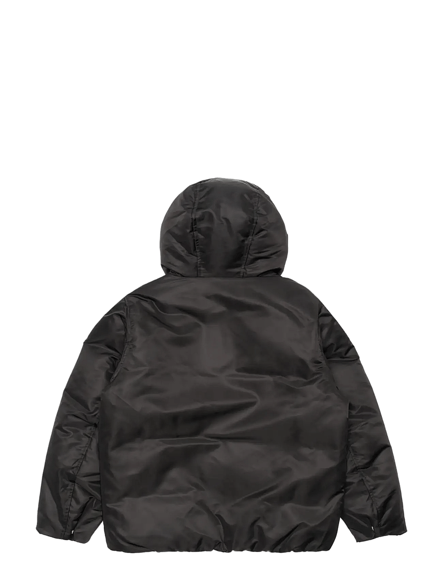 Edwin - Salton Hooded Jacket - Black - daunenjacken - black - 2