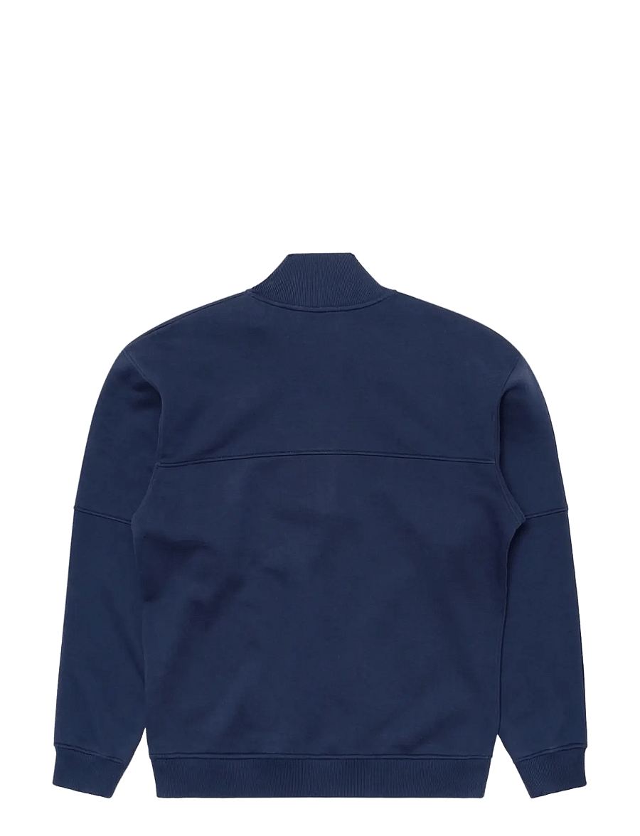 Edwin - Koji Half Zip Sweat - Maritime Blue - poolpika lukuga džemprid - maritime blue - 1