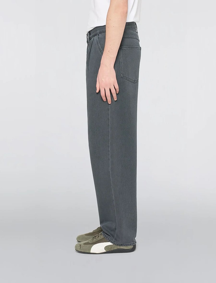 Edwin - Bamba Pant - Black - Gallant Washed - loose jeans - black - gallant washed - 3