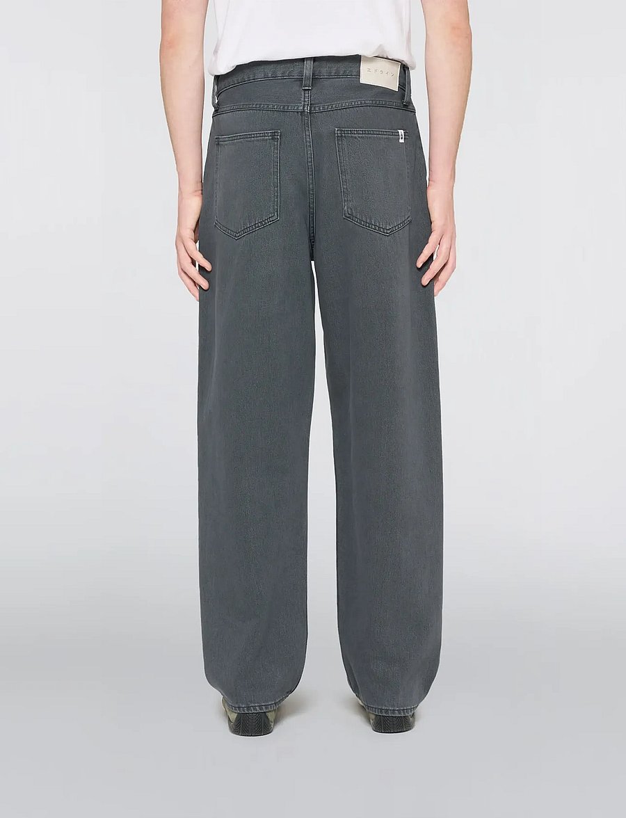 Edwin - Bamba Pant - Black - Gallant Washed - loose jeans - black - gallant washed - 4