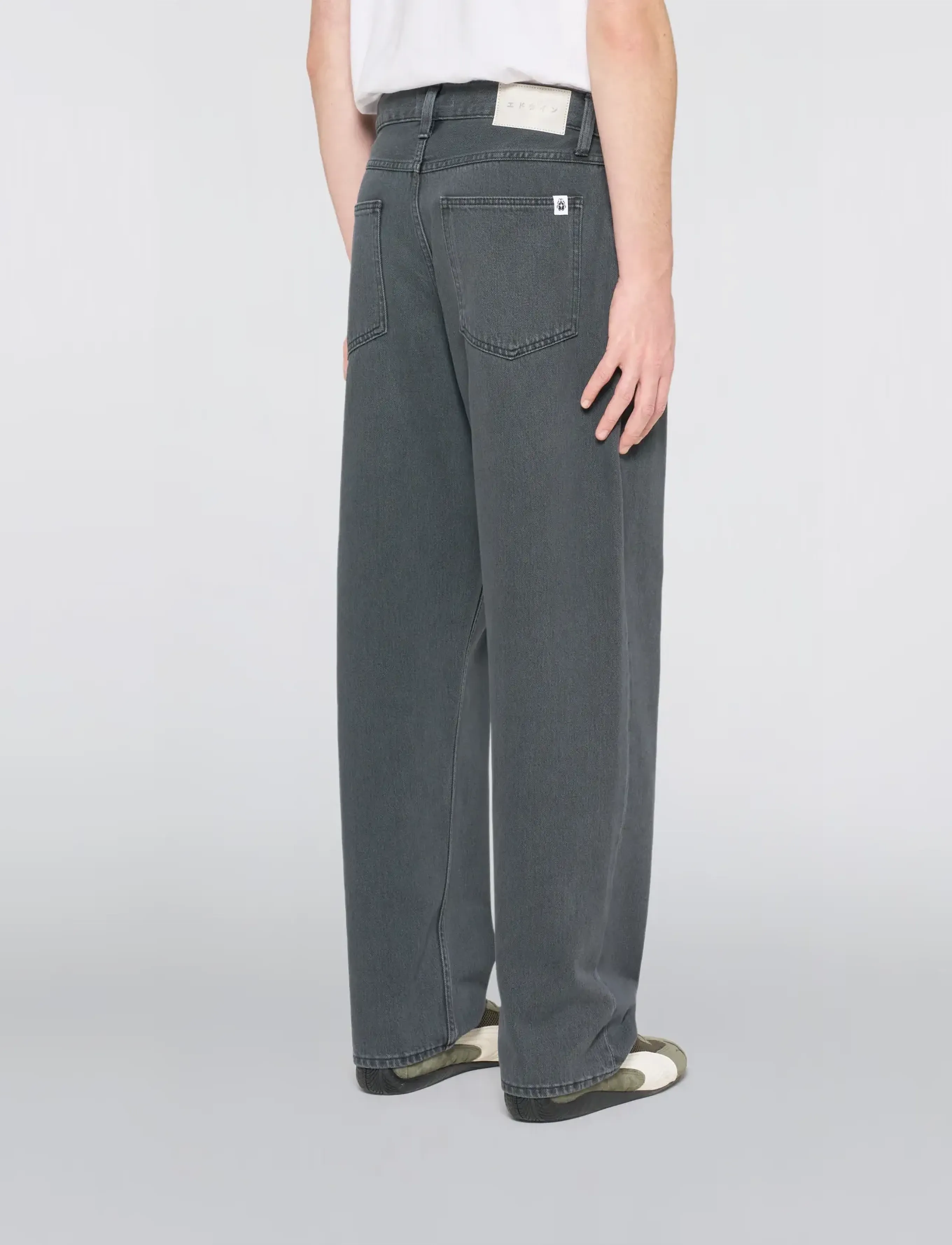 Edwin - Bamba Pant - Black - Gallant Washed - loose jeans - black - gallant washed - 5