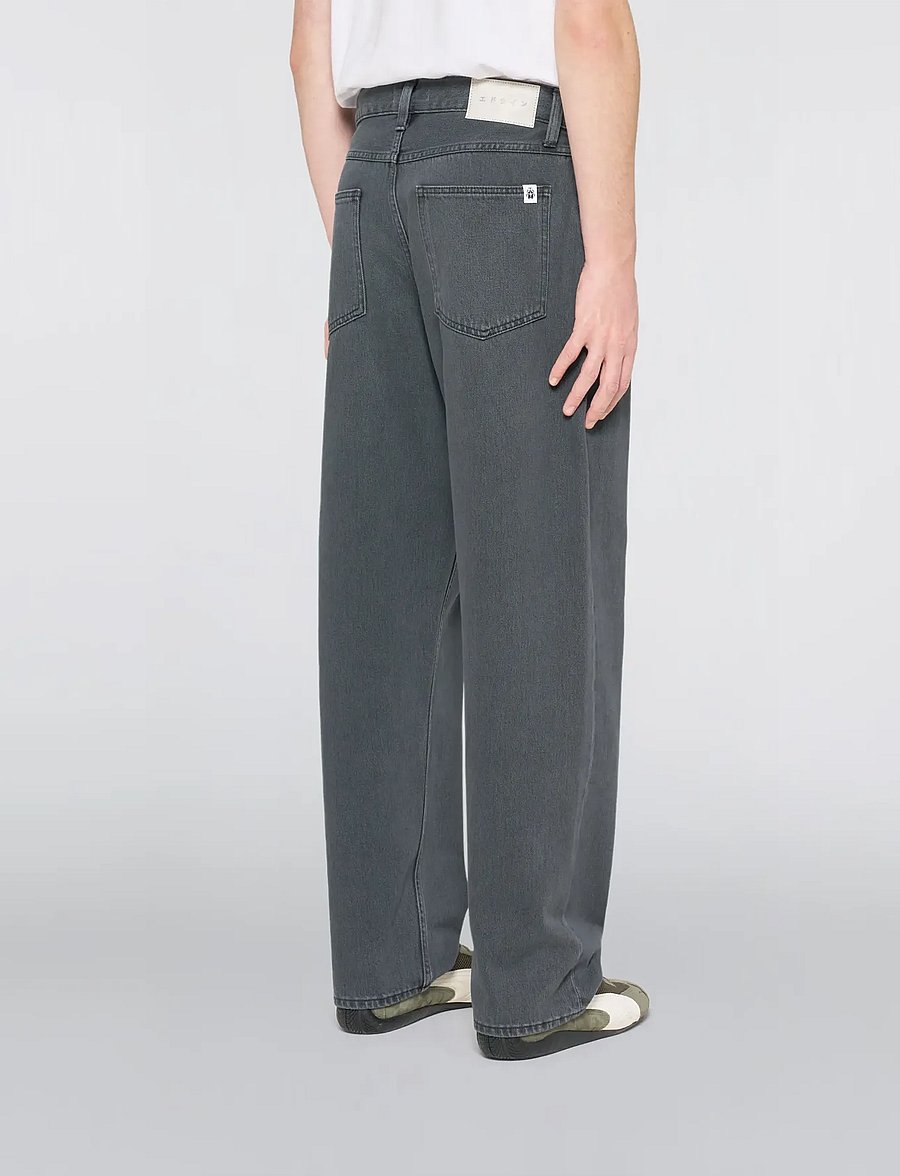 Edwin - Bamba Pant - Black - Gallant Washed - loose jeans - black - gallant washed - 5