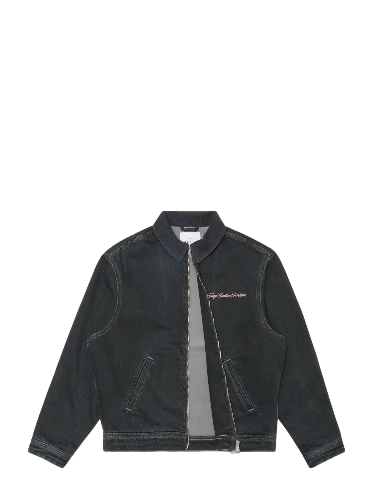 Edwin - Hunter Zip Jacket - Black - unlined denim jackets - black - 2
