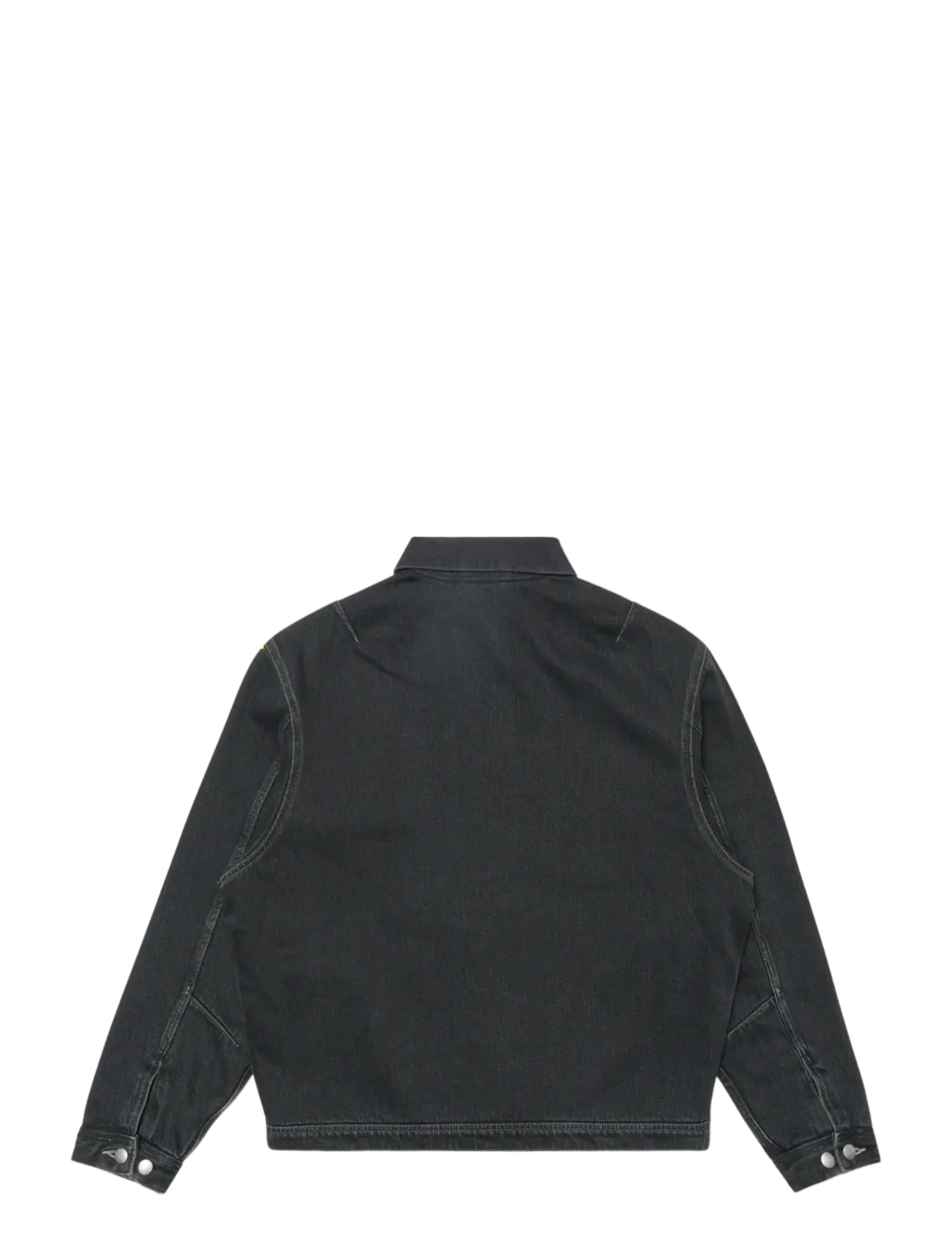 Edwin - Hunter Zip Jacket - Black - unlined denim jackets - black - 3