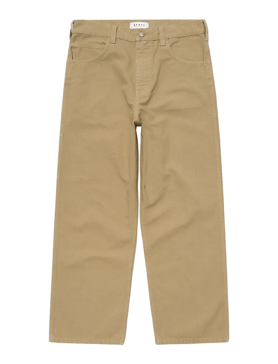 Edwin - Wilkie Pant - Chinchilla - casual trousers - chinchilla - 1