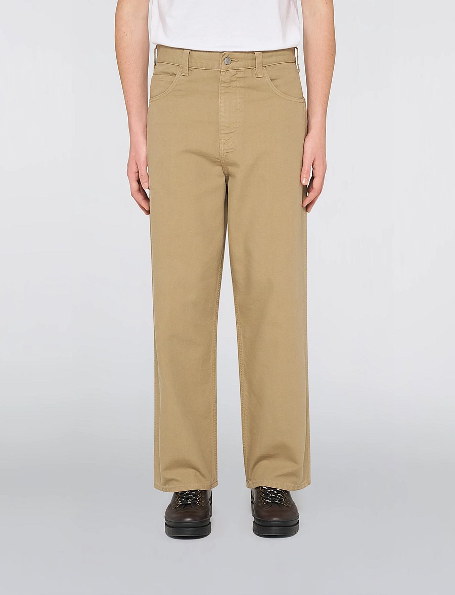 Edwin - Wilkie Pant - Chinchilla - casual trousers - chinchilla - 0