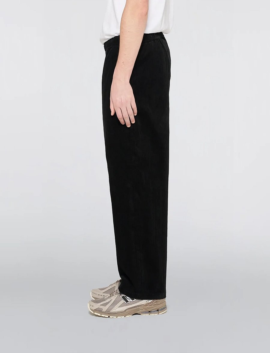 Edwin - Cruz Pant - Black - casual trousers - black - 0