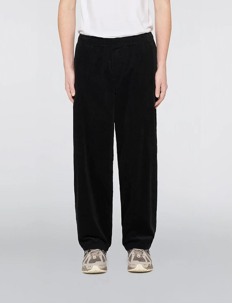 Edwin - Cruz Pant - Black - casual trousers - black - 4