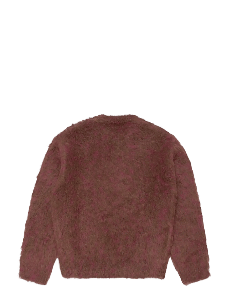 Edwin - Baz Sweater - Brown/Pink - rundhals - brown/pink - 1