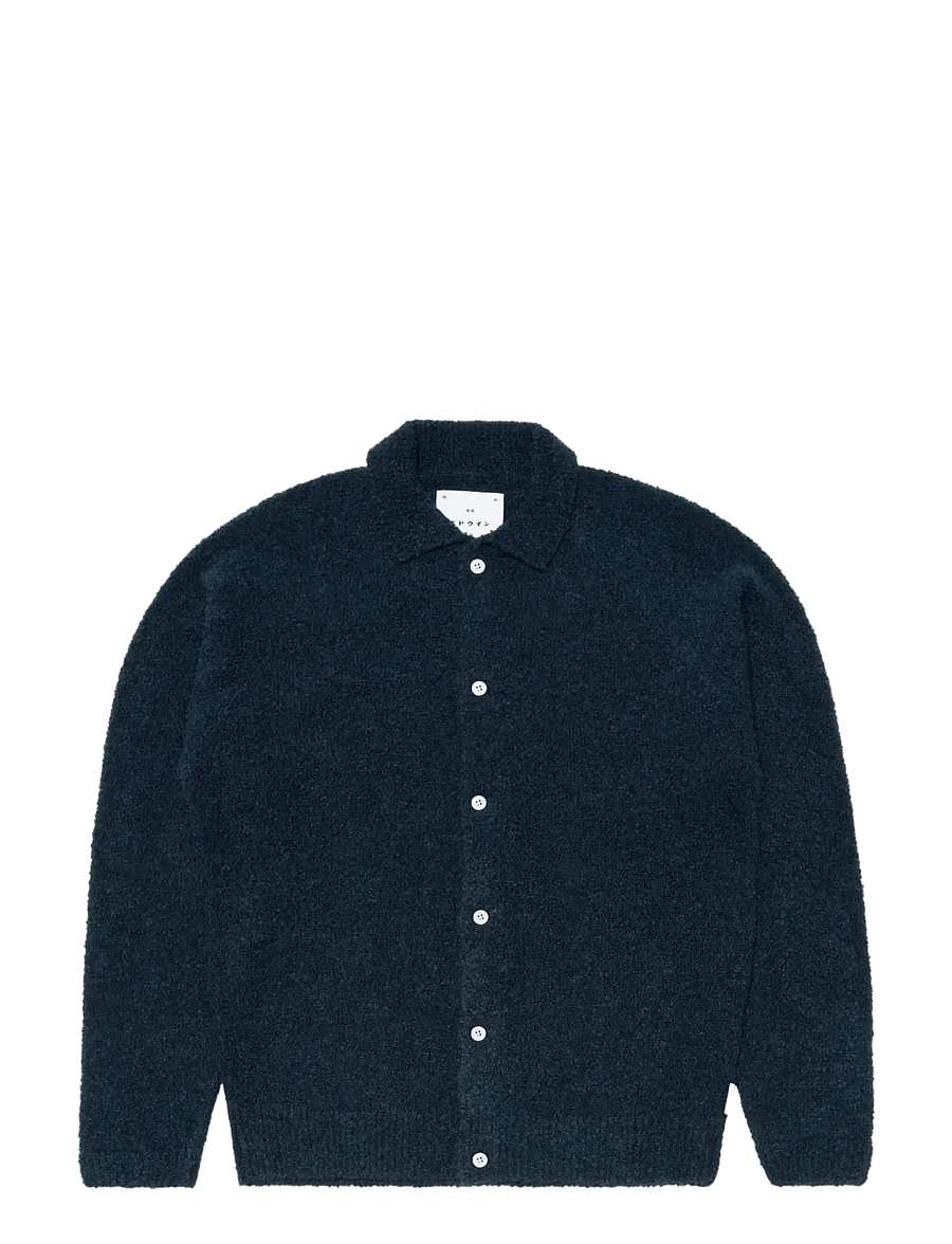 Edwin - Gemini Cardigan - Navy - cardigans - navy - 0