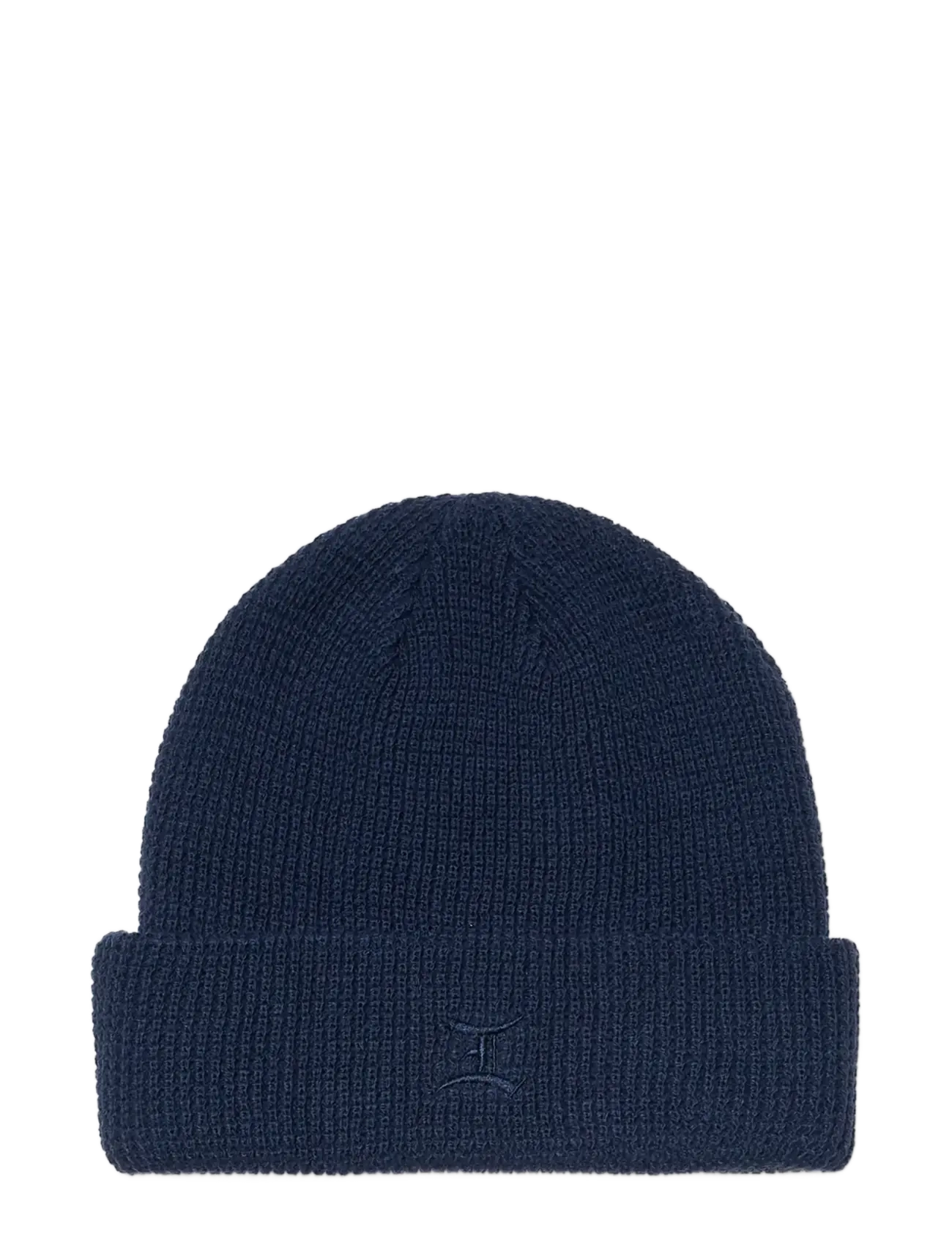 Edwin Waffle Beanie - Maritime Blue - Mützen & Caps - MARITIME BLUE / navy