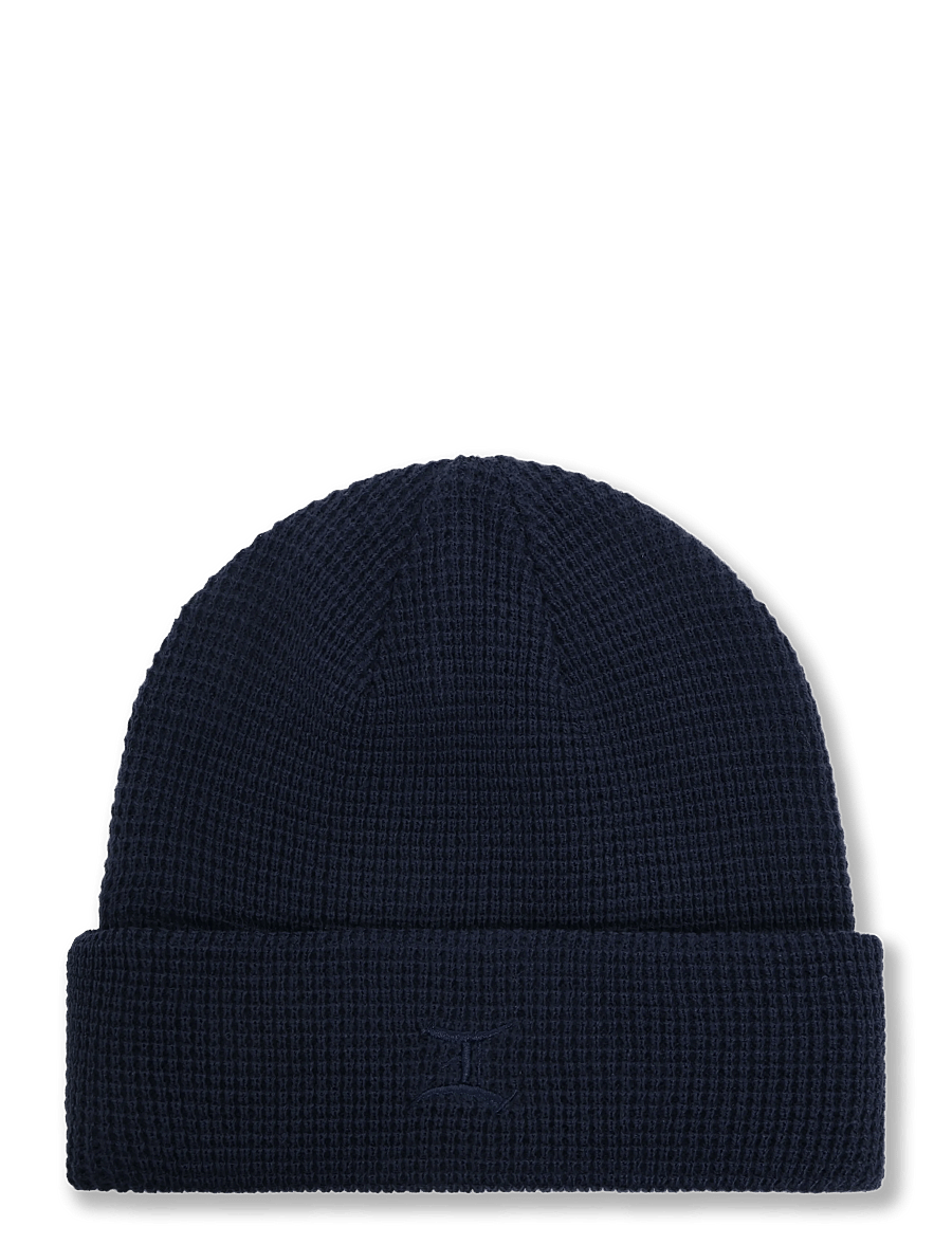 Edwin - Waffle Beanie - Maritime Blue - osta stiili järgi - maritime blue - 1
