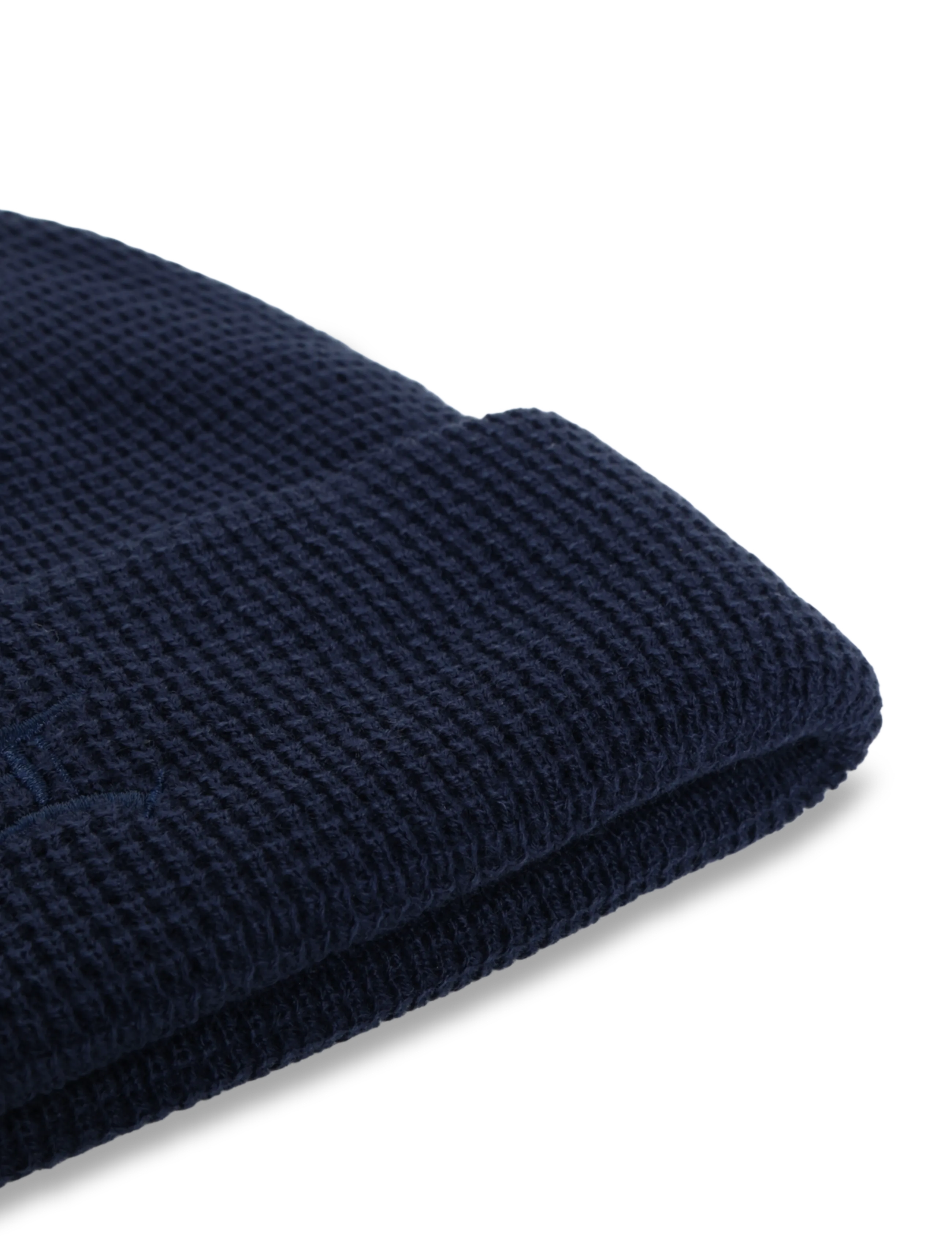 Edwin - Waffle Beanie - Maritime Blue - osta stiili järgi - maritime blue - 4