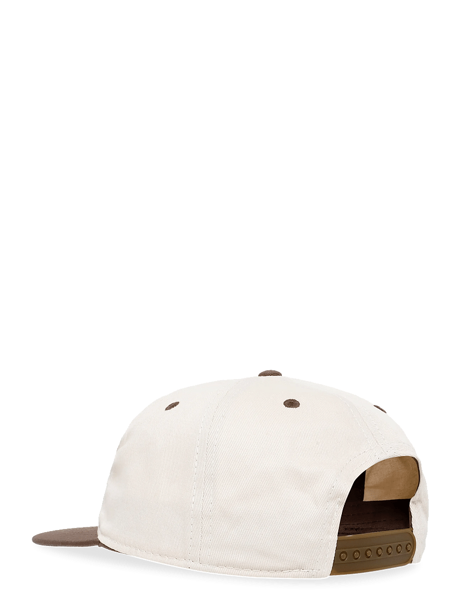 Edwin - Sakura 5 Panel Cap - Brown / Beige - nokamütsid - brown / beige - 4