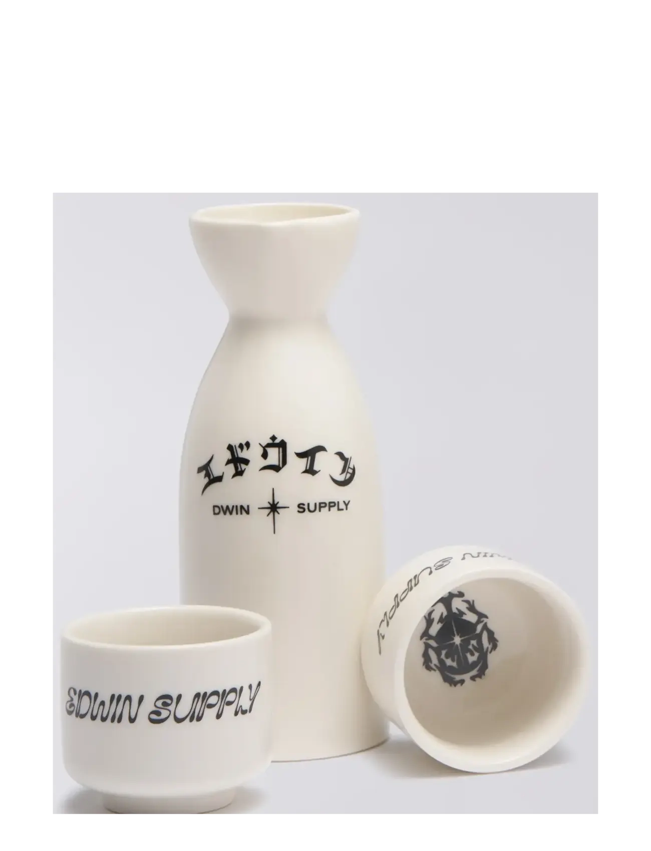 Edwin Sake Set - White - Tableware - WHITE / white