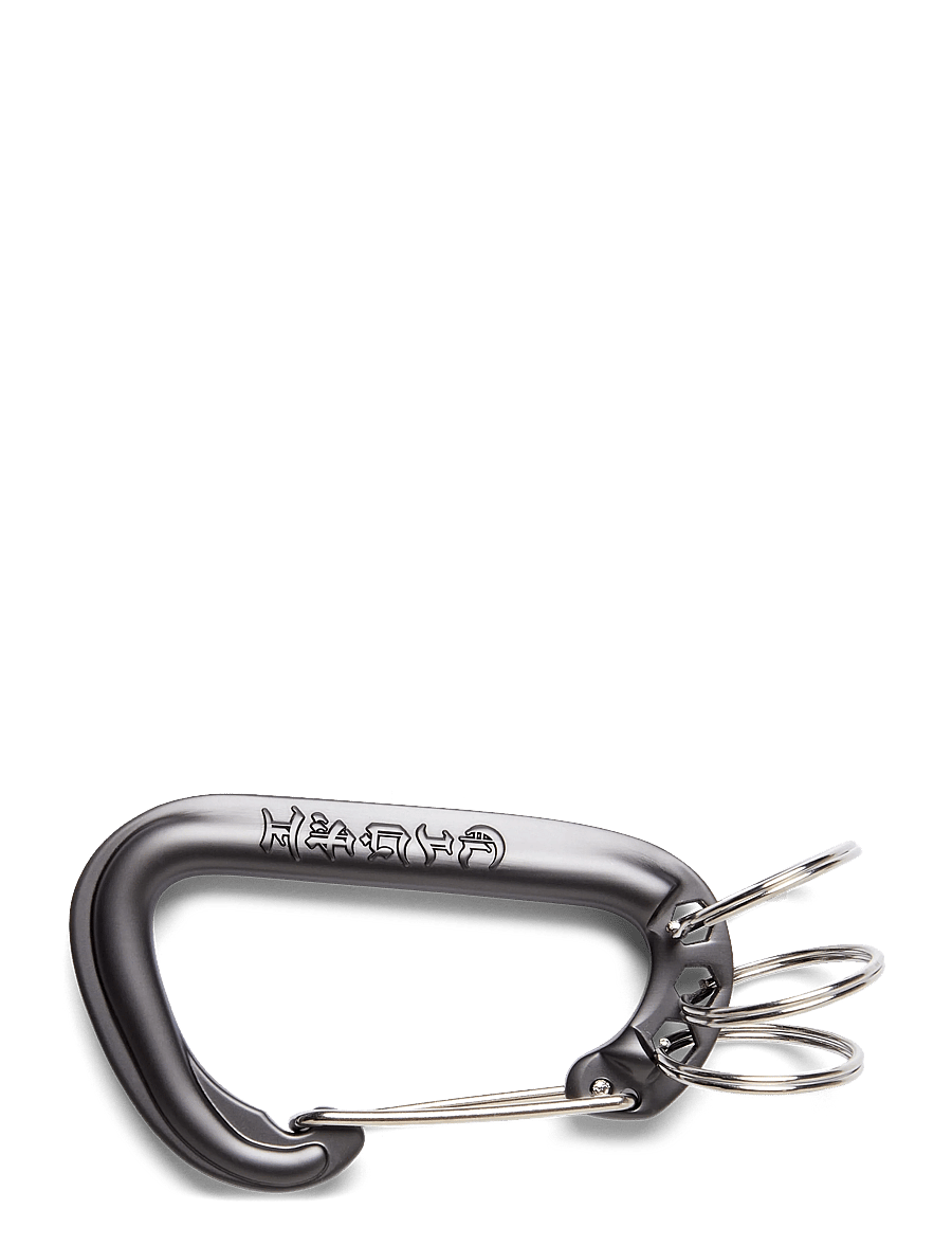 Edwin - Carabiner With Key Ring - Black - shop efter stil - black - 1