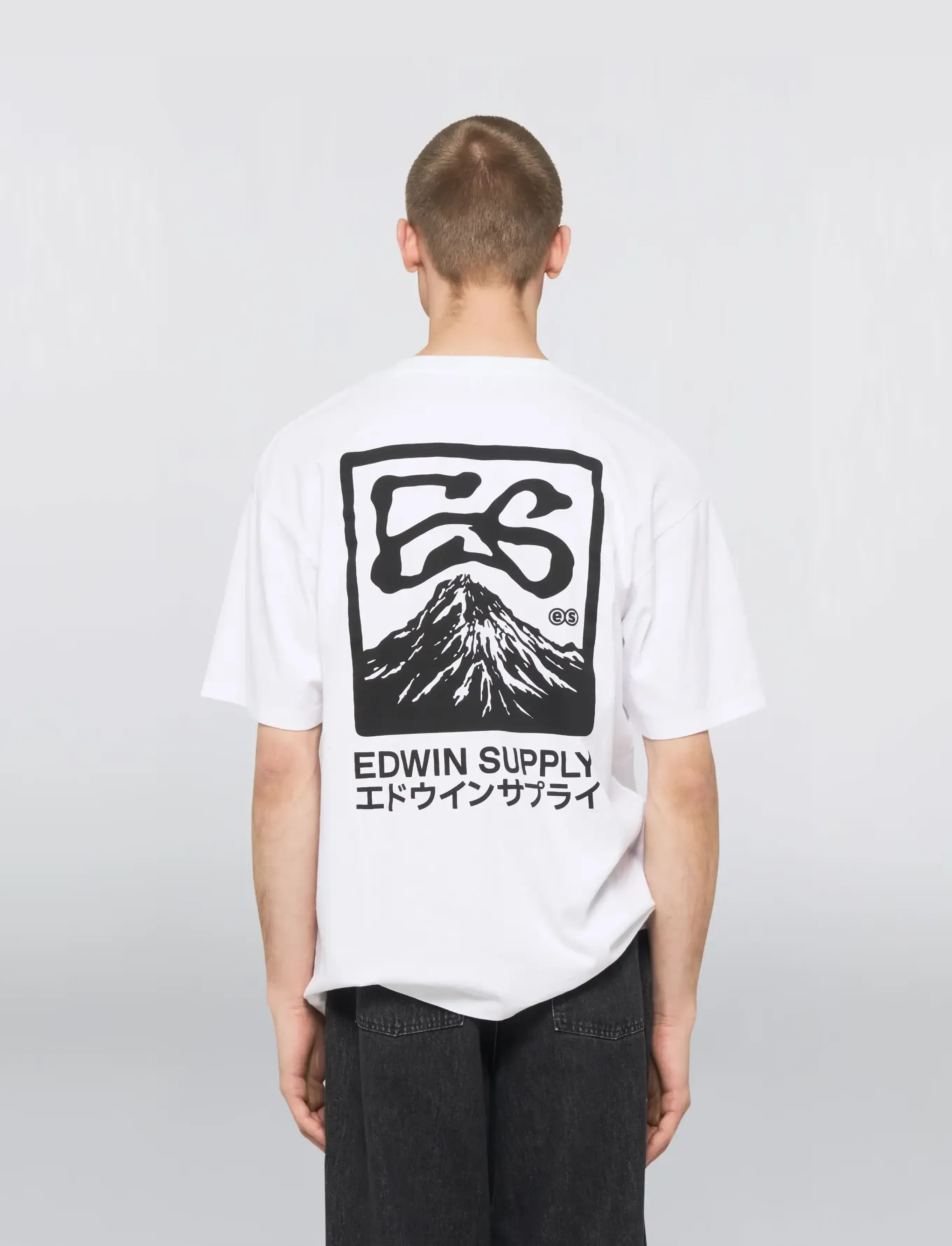 Edwin - Yama T-Shirt - White - kortærmede t-shirts - white - 3