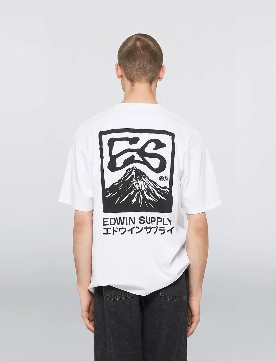 Edwin - Yama T-Shirt - White - kortærmede t-shirts - white - 3