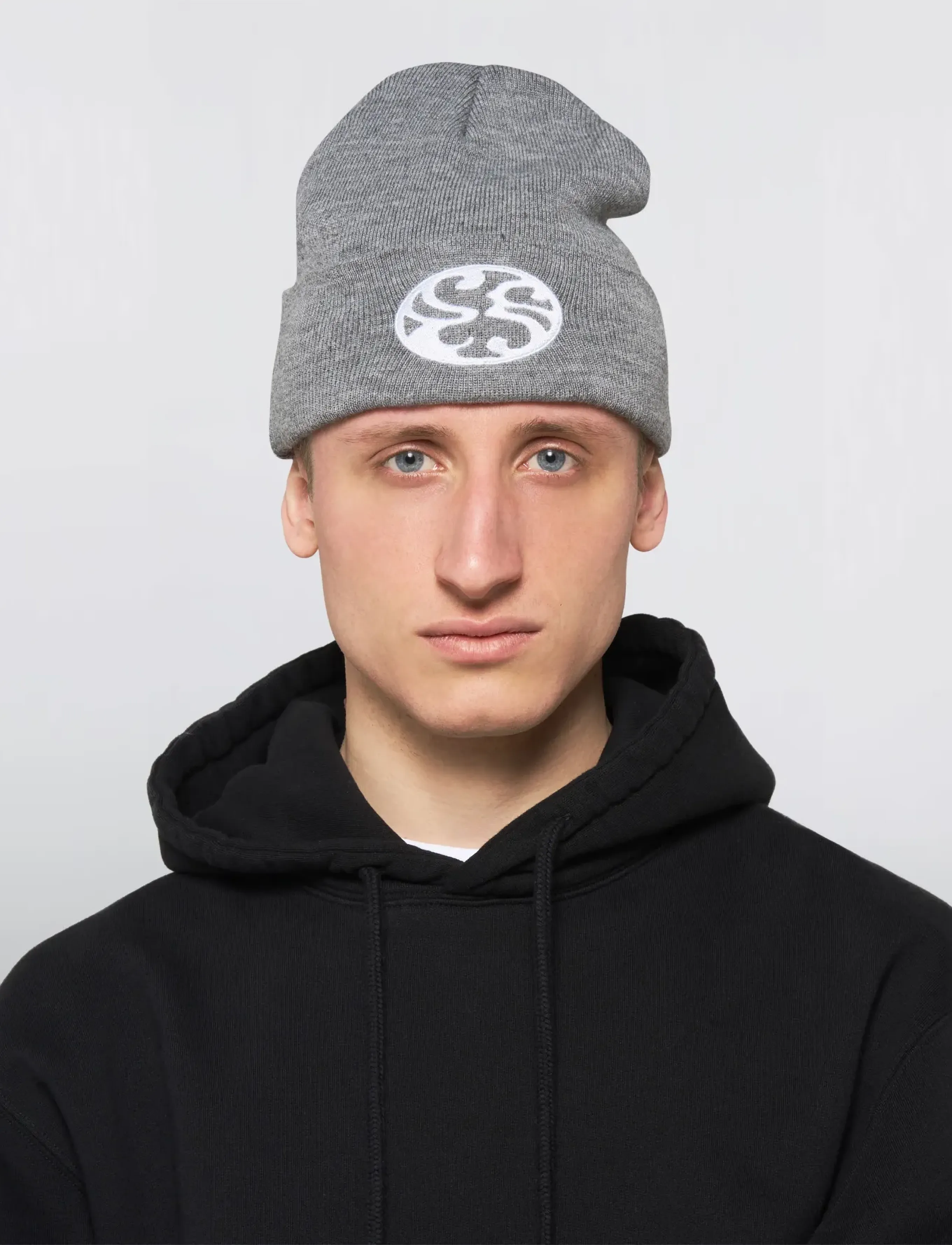 Edwin - Monoguramu Classic Beanie - Grey Marl - nach stil kaufen - grey marl - 0
