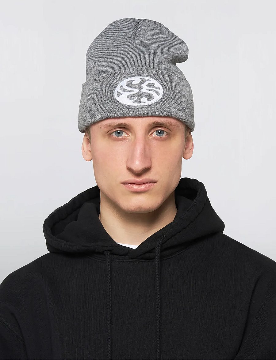 Edwin - Monoguramu Classic Beanie - Grey Marl - nach stil kaufen - grey marl - 0