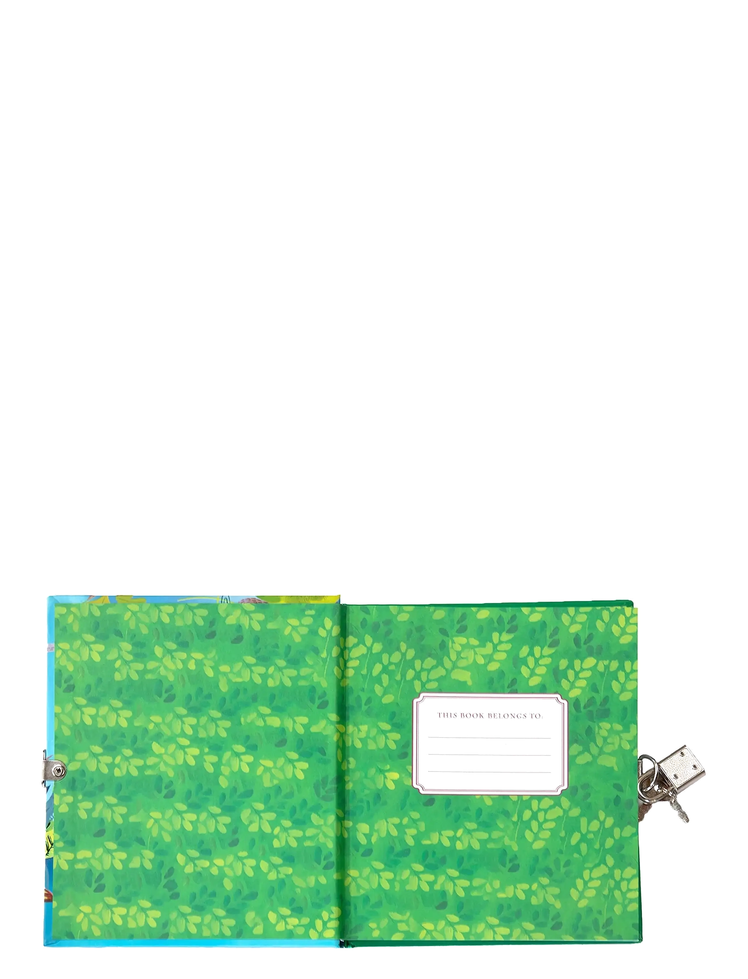 Eeboo - Diary with Lock - Rainforest - coloring & craft books - multi - 2