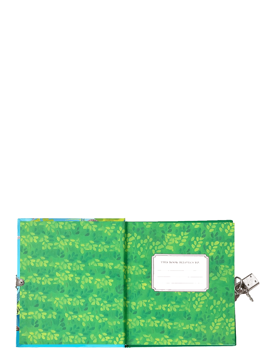 Eeboo - Diary with Lock - Rainforest - mal- & bastelbücher - multi - 3