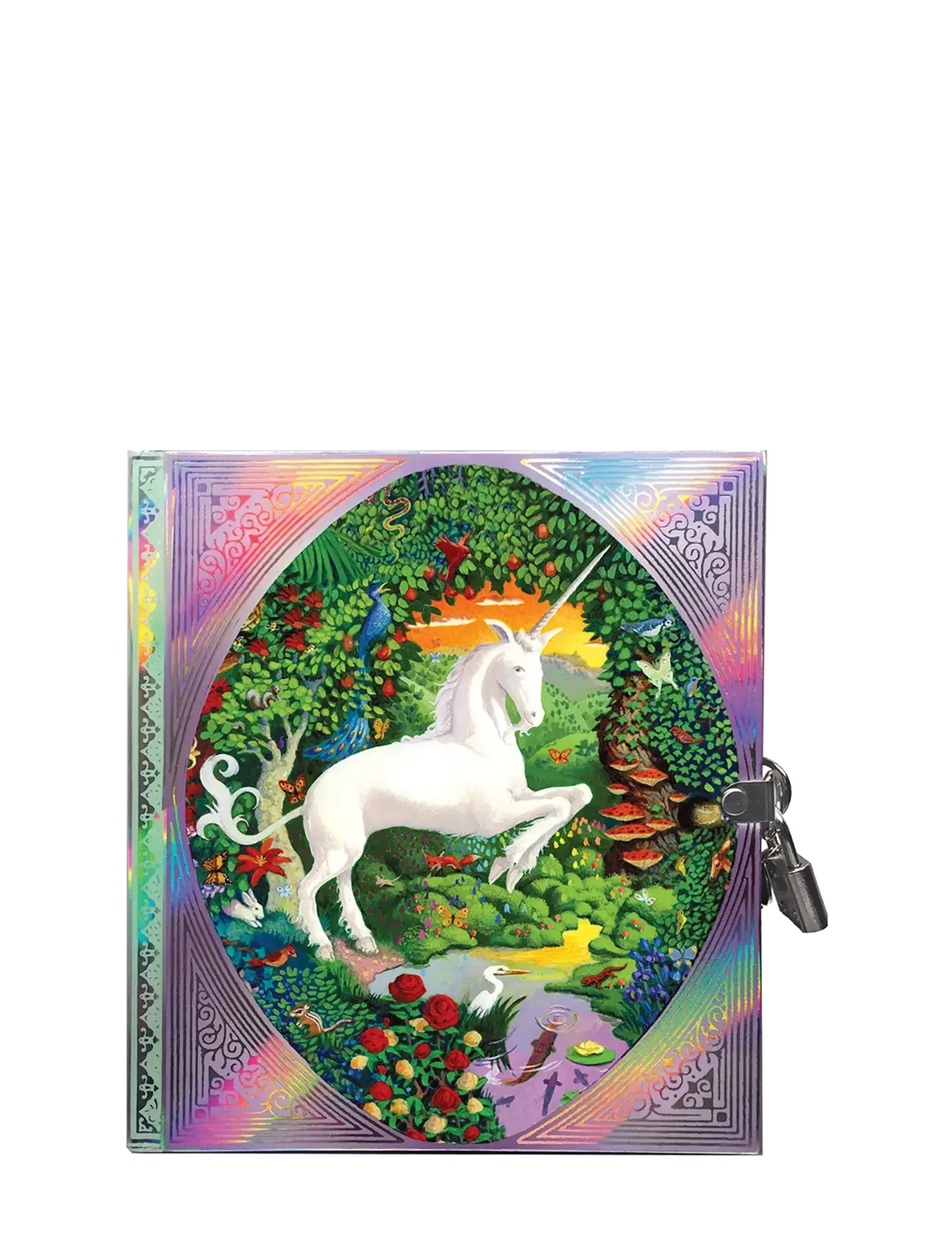 EEBOO Unicorn Diary Patterned - One Size - Kinder