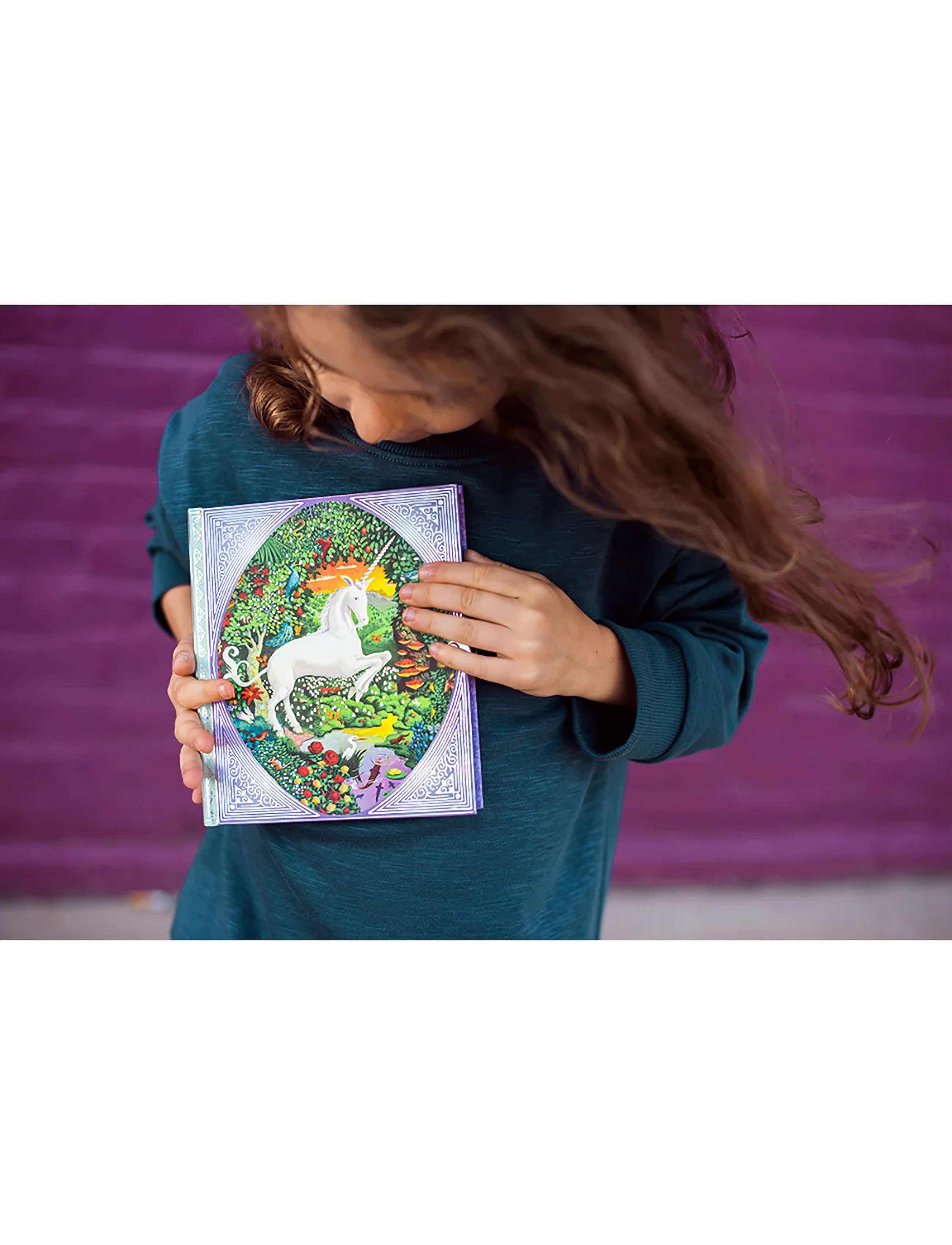 Eeboo Unicorn Diary, One Size, Drawing, Mehrfarbig/gemustert - Calendars & Notebooks, Kinder