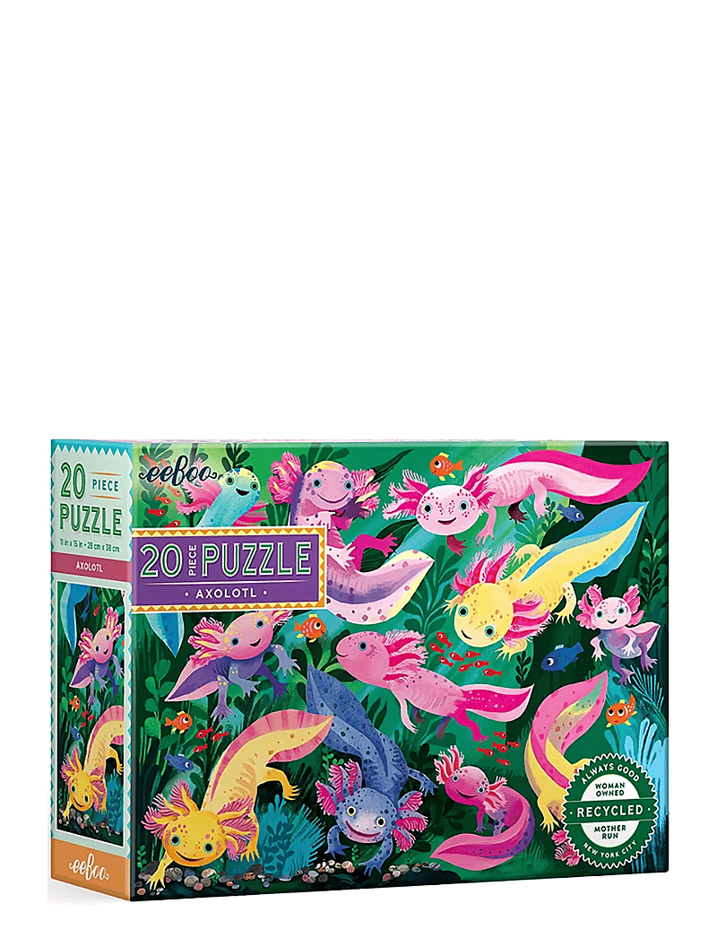 Eeboo - Puzzle 20 pcs - Axolotl - klassikalised pusled - multi - 1