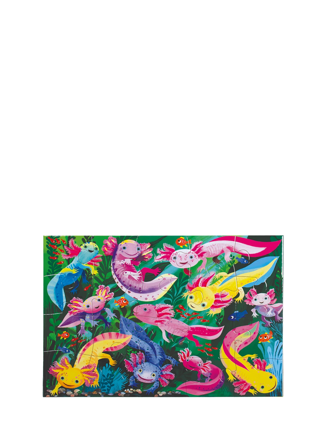 Eeboo - Puzzle 20 pcs - Axolotl - klassikalised pusled - multi - 3