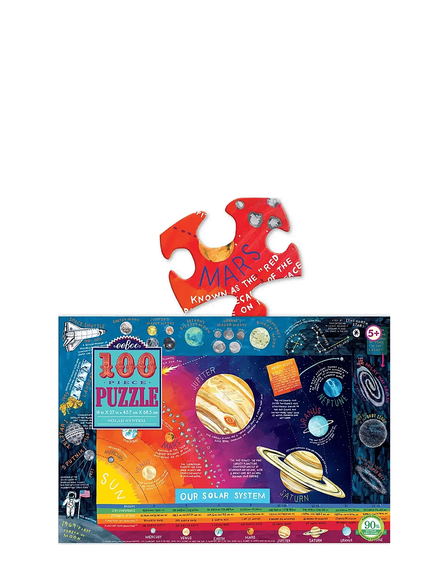 Eeboo - Solar System 100 Pc Puzzle - klassische puzzles - multi - 1