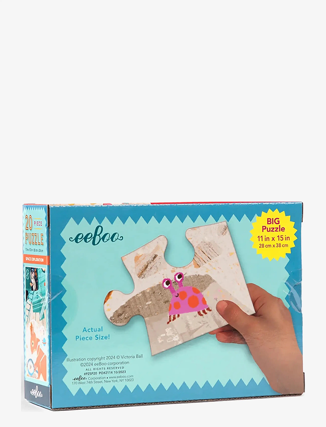 Eeboo - Puzzle 20 pcs - Space Exploration - classic puzzles - multi - 2