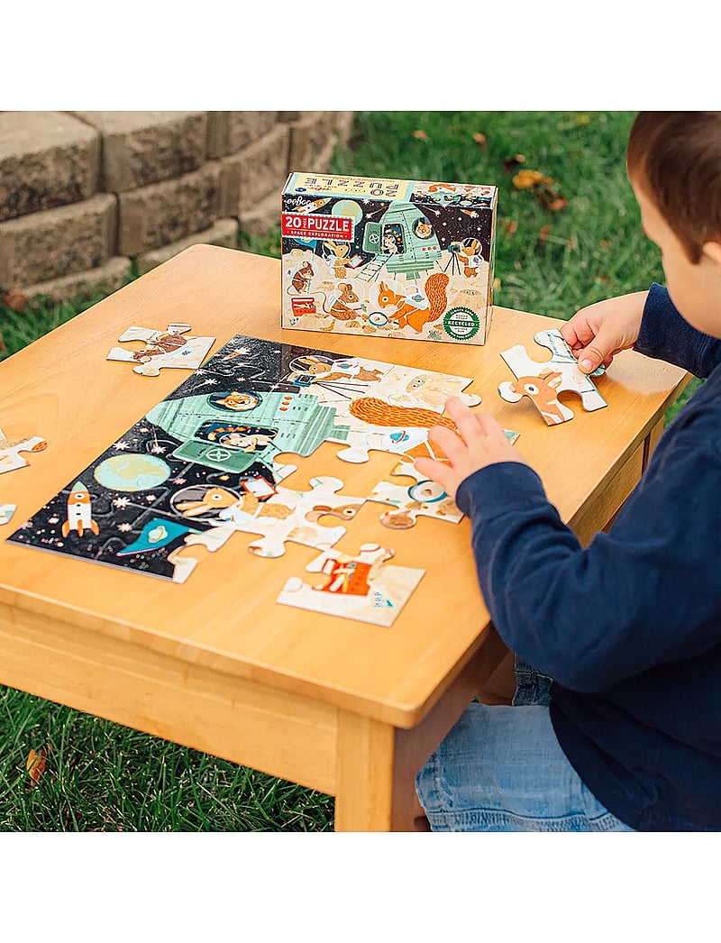 Eeboo - Puzzle 20 pcs - Space Exploration - klassikalised pusled - multi - 2