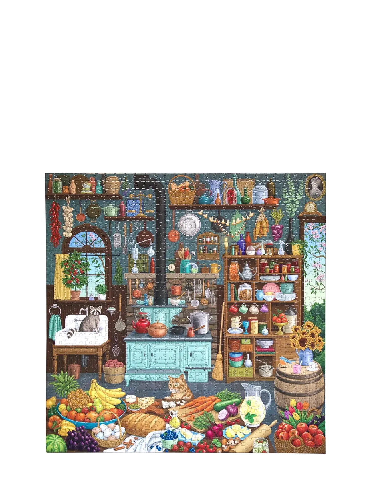 Eeboo Puzzle 1000 Pcs Alchemist's Kitchen, One Size, Puzzles, Mehrfarbig/gemustert - Classic Homeware