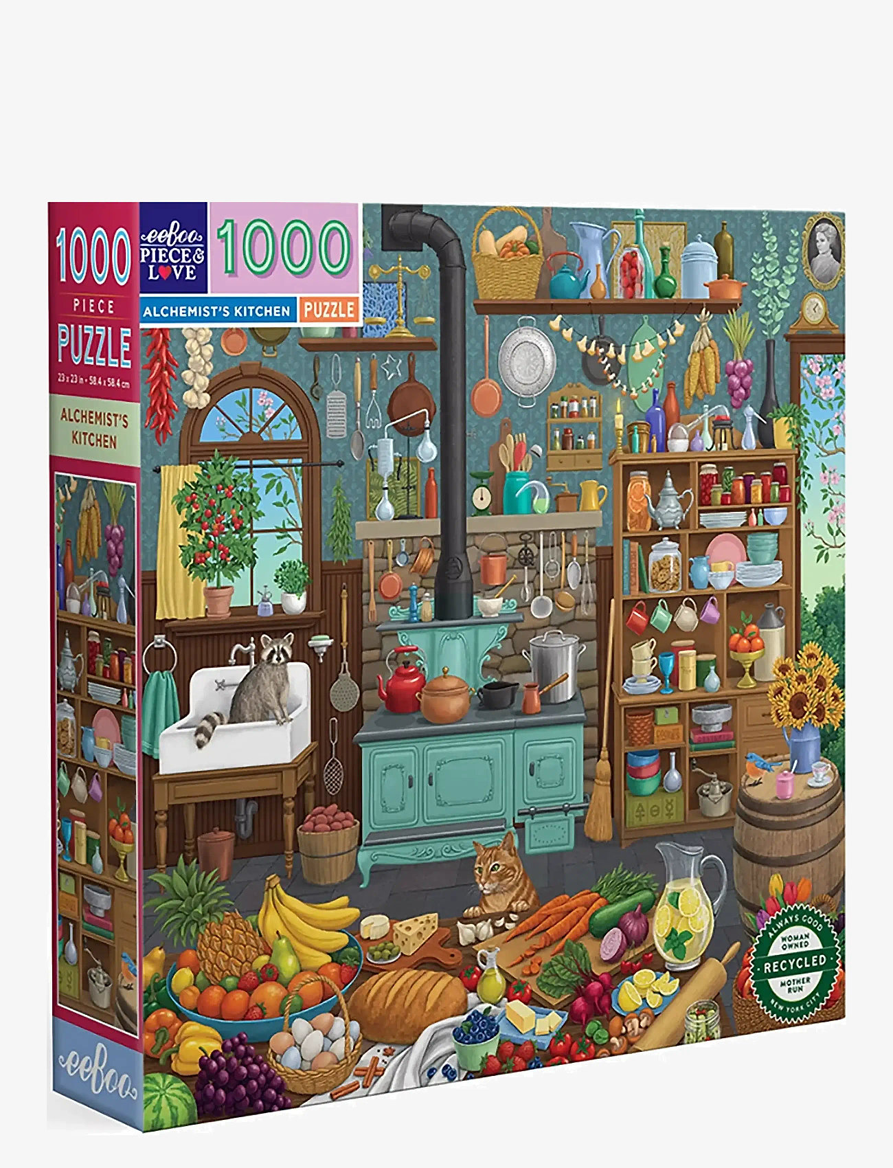 Eeboo - Puzzle 1000 pcs - Alchemist's Kitchen - classic puzzles - multi - 1