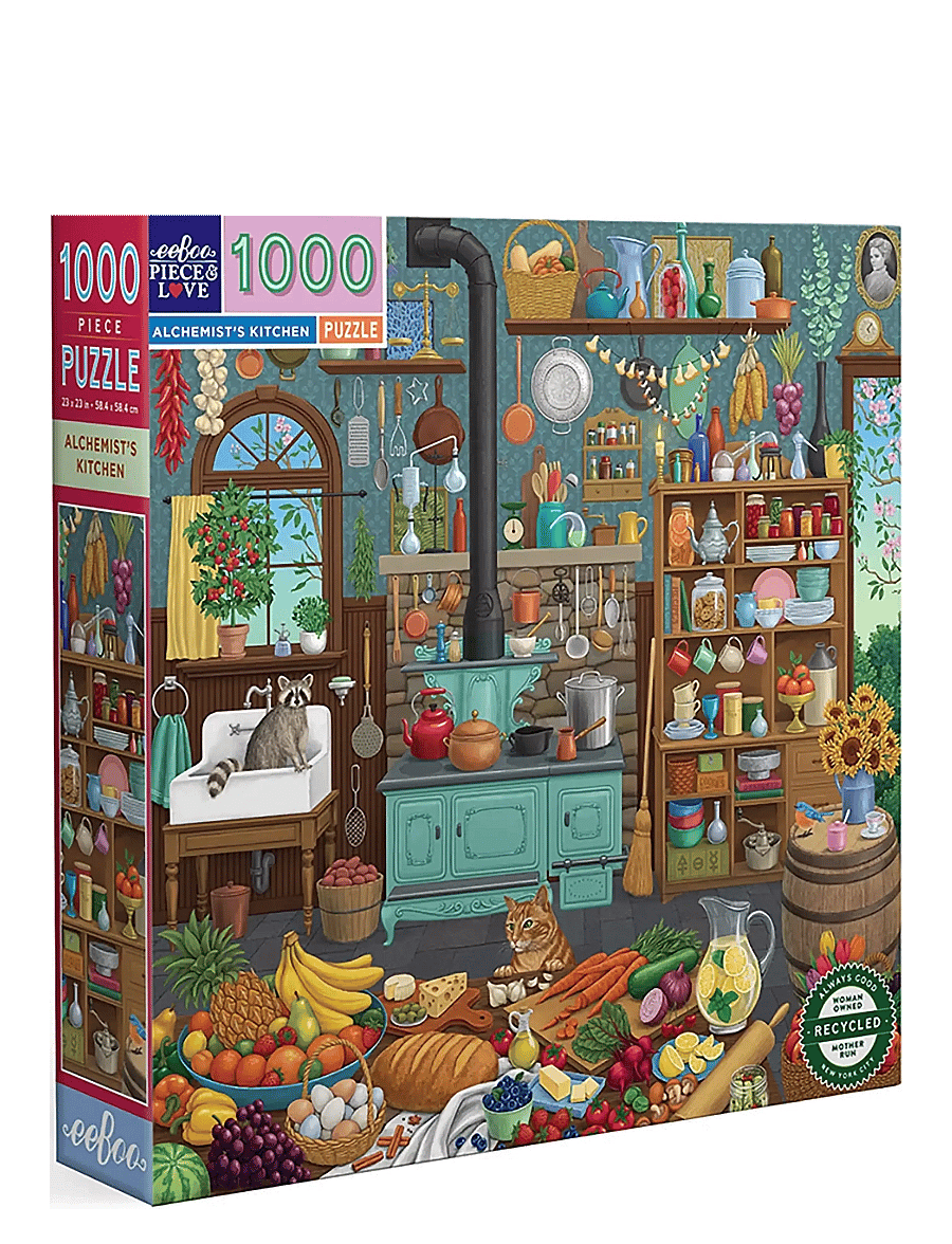 Eeboo - Puzzle 1000 pcs - Alchemist's Kitchen - klassikalised pusled - multi - 1