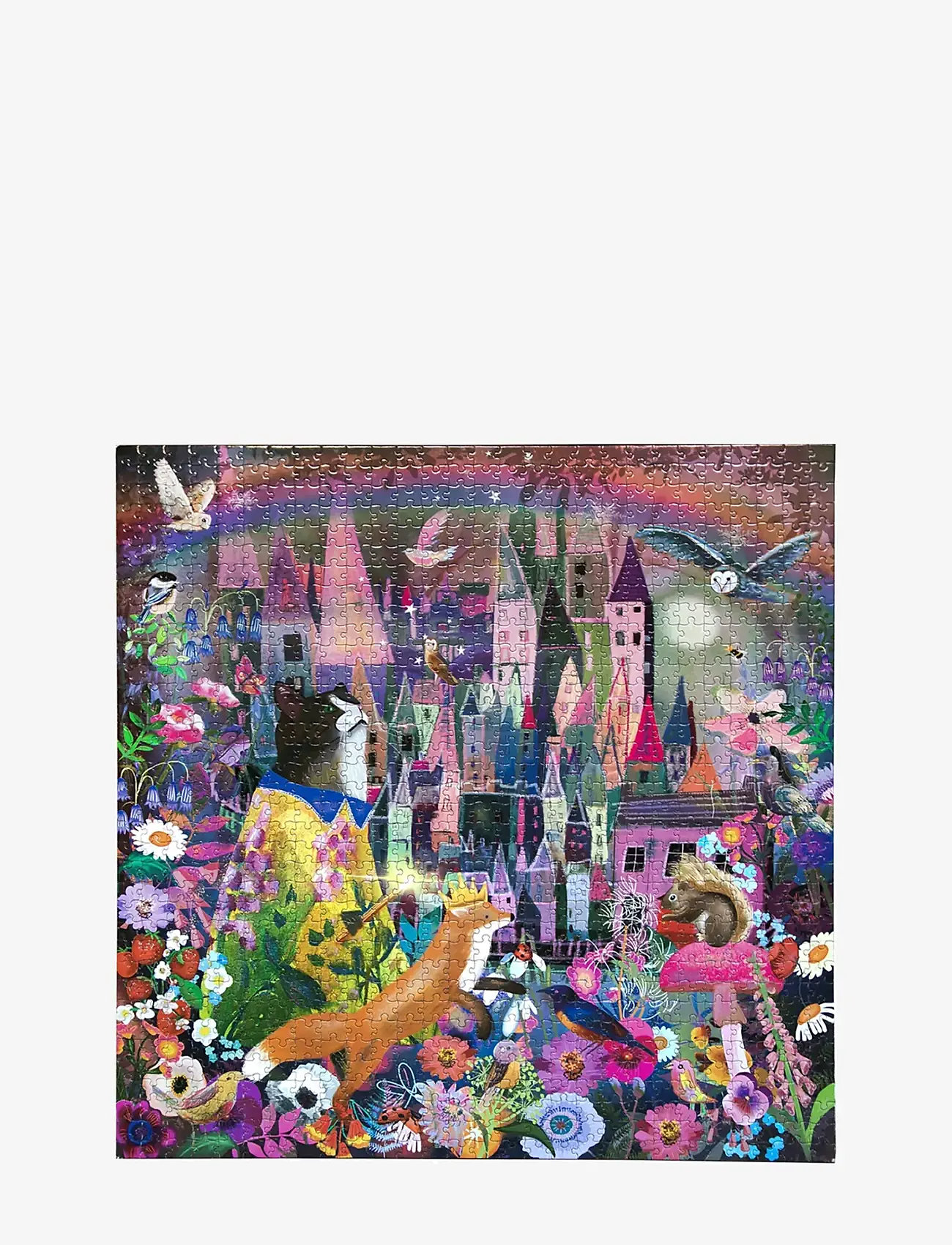 Eeboo - Puzzle 1000 pcs - Cat and Castle - klassikalised pusled - multi - 0