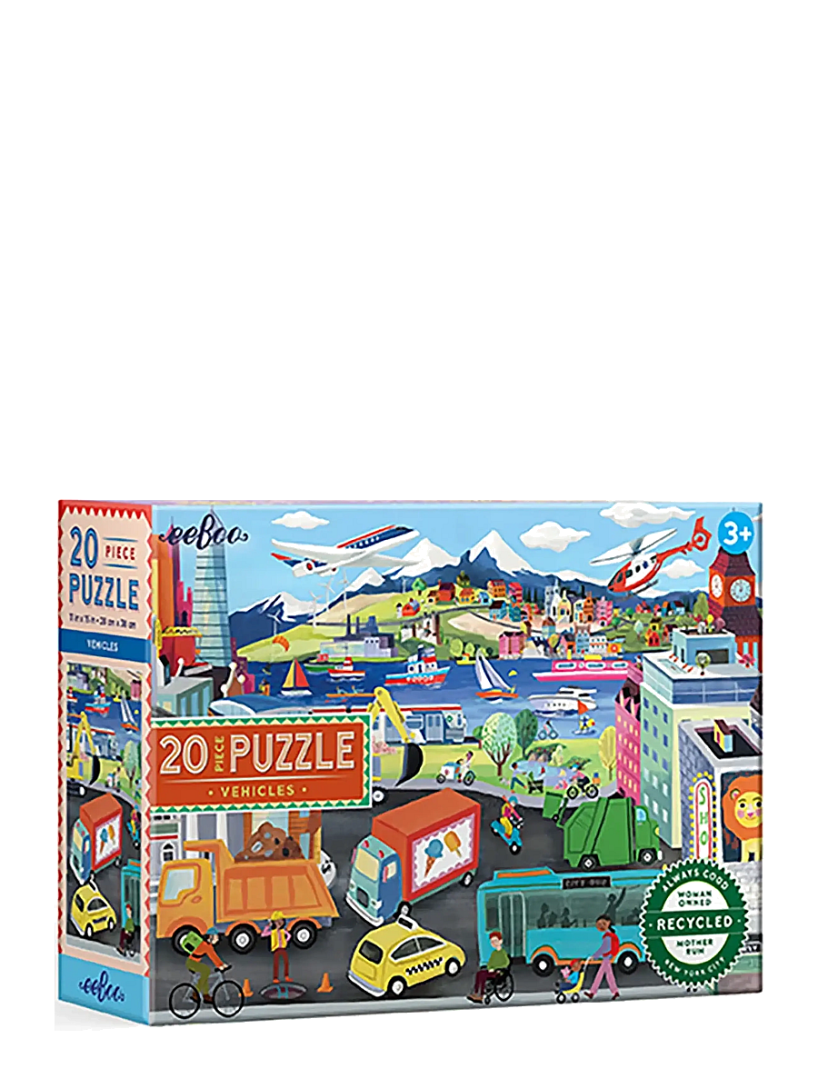 Eeboo - Puzzle 20 pcs - Vehicles - klassische puzzles - multi - 1