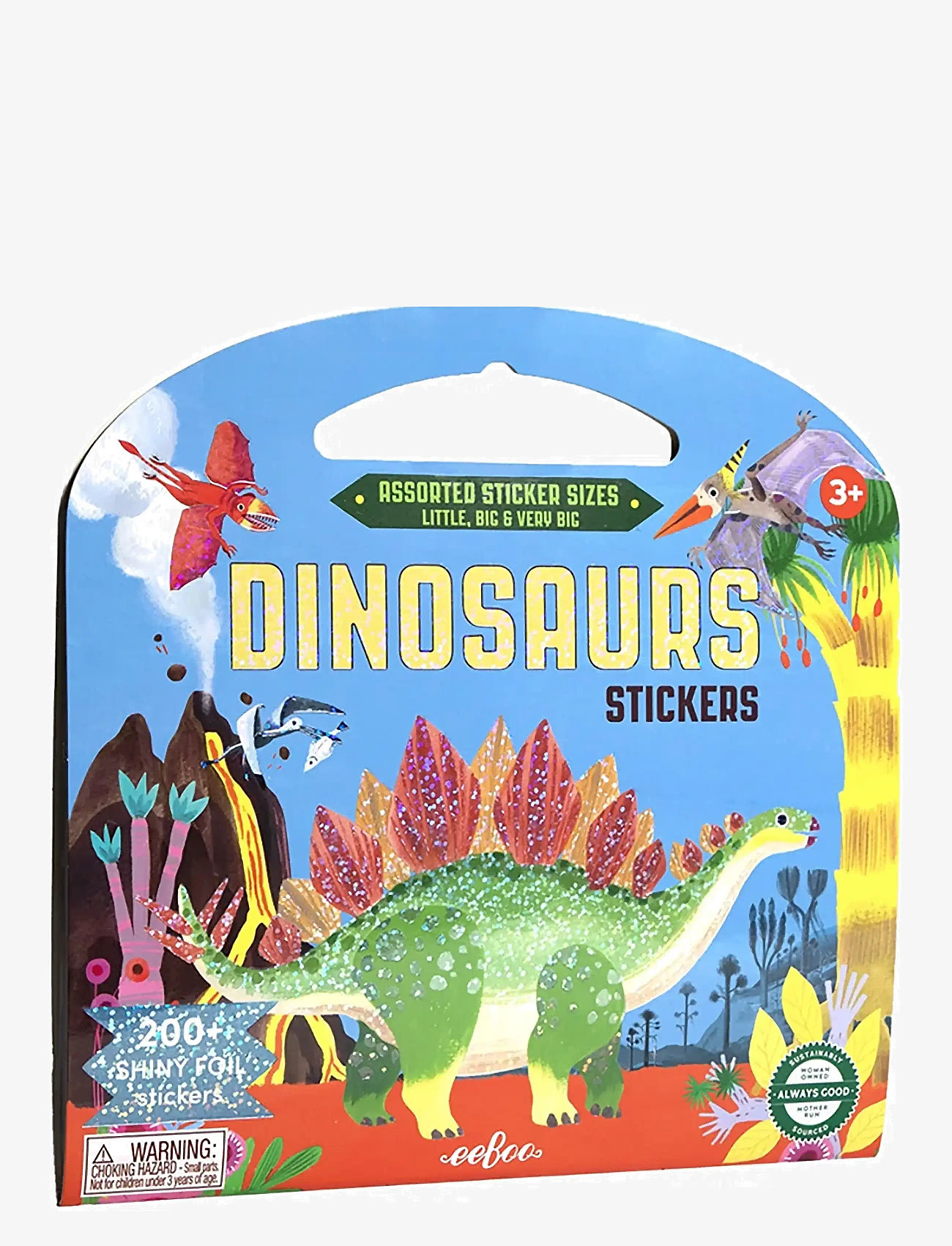 Eeboo - Sticker Book - Dinosaurs - klistermærker - multi - 1